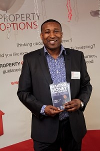 Del with his new book